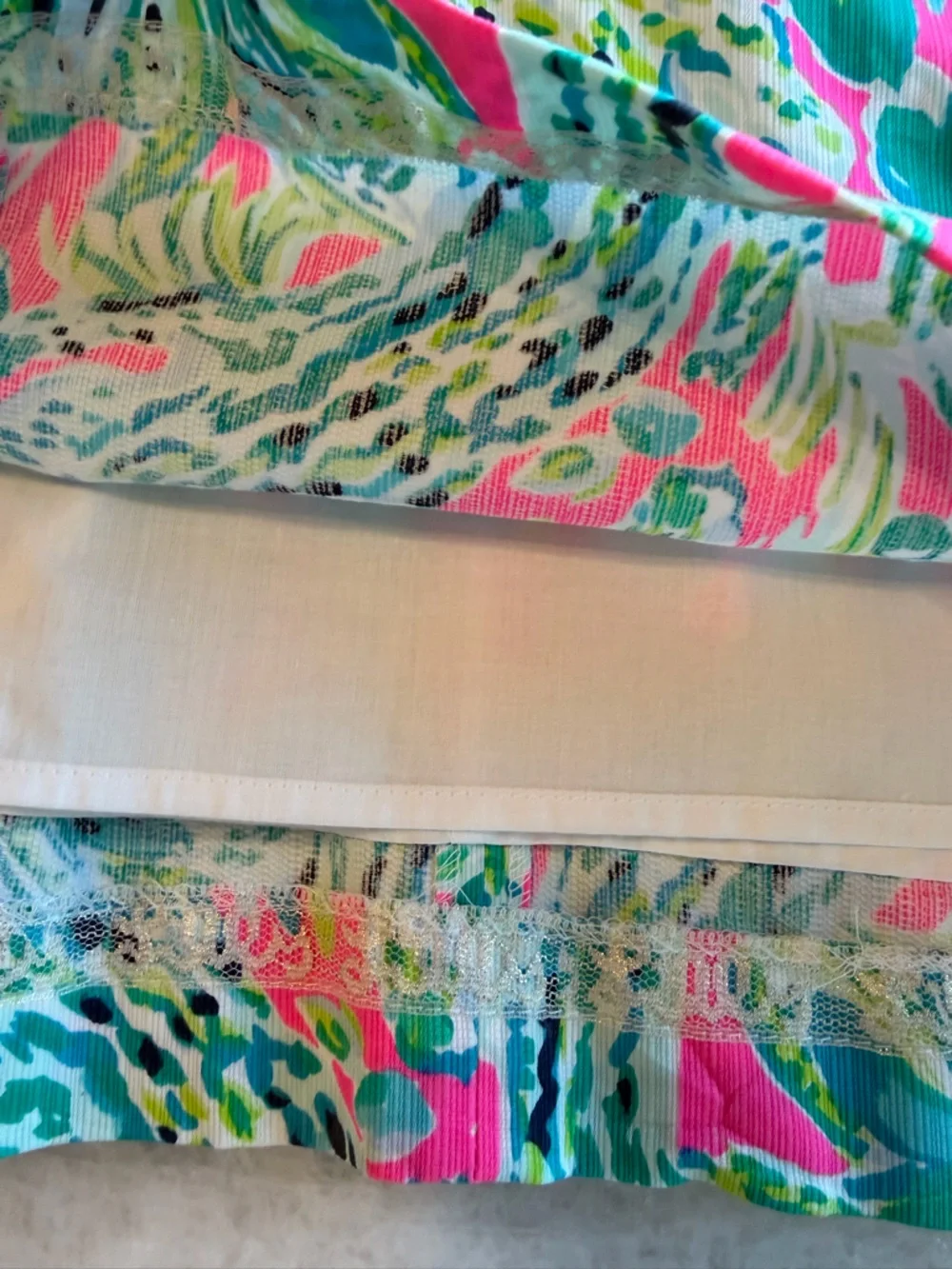 LILLY PULITZER Mila Shift Dress in Multi Snap Back Sz 14 - Picture 5 of 7